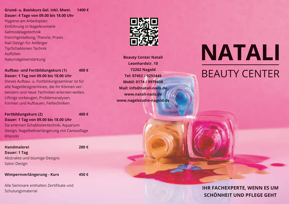 Beauty Center Preisliste